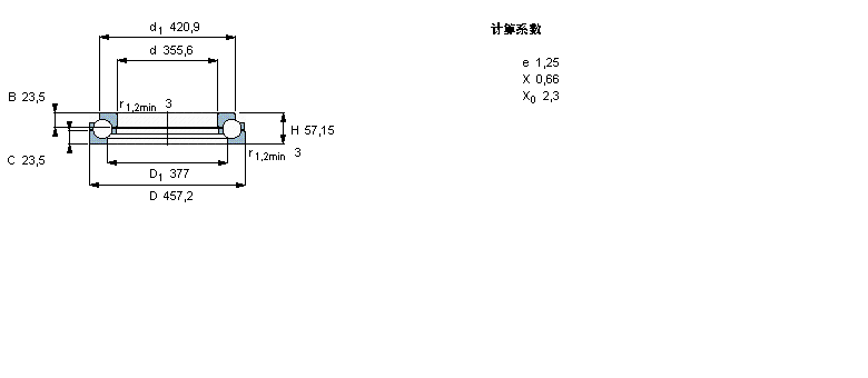 SKF 角接触推力球BA1B307742样本图片