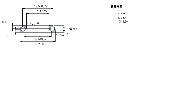 SKF 角接触推力球BDAB351903样本图片