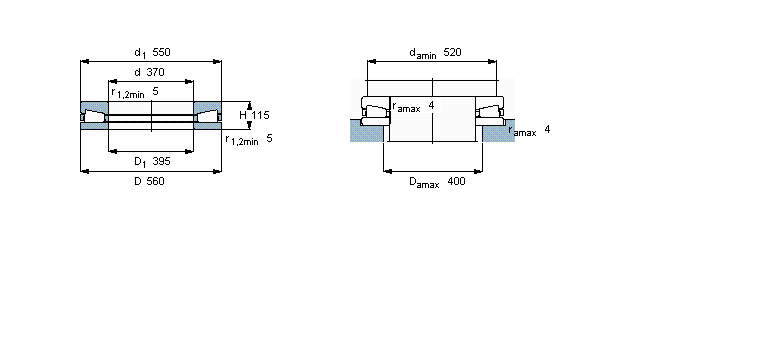 SKF 圆锥滚子推力BFSB353205样本图片