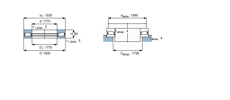 SKF 圆锥滚子推力BFSB353312/HA1样本图片