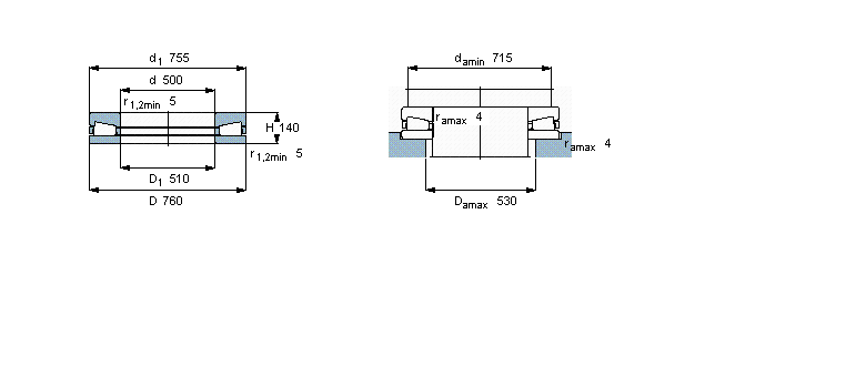 SKF 圆锥滚子推力BFS8000/HA1样本图片