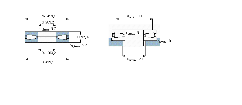 SKF 圆锥滚子推力K-T811样本图片