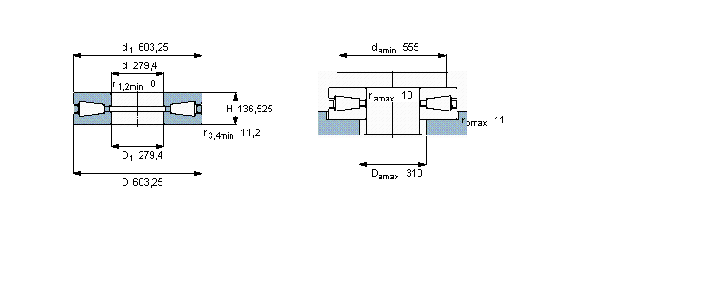 SKF 圆锥滚子推力K-T1120样本图片