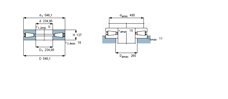 SKF 圆锥滚子推力K-T921样本图片