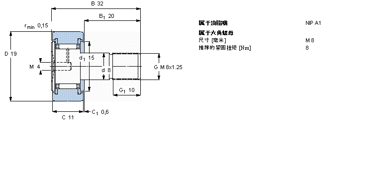 SKF 凸轮从动件KR19PPA样本图片