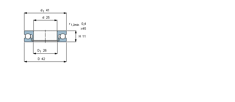 SKF 聚合物球51105V/HR22T2样本图片