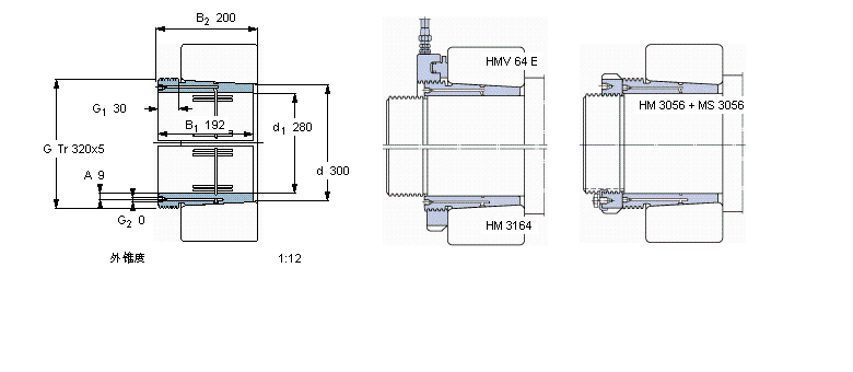 SKF 退卸套AOH3160G样本图片