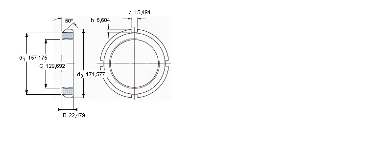 SKF N和AN锁定螺母AN26样本图片