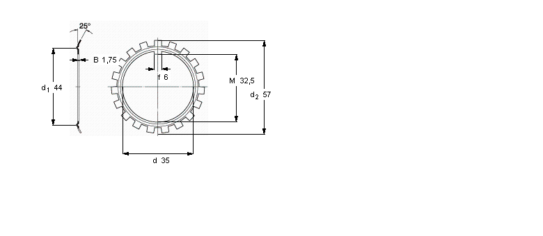 SKF MB(L)锁定垫圈MB7C样本图片
