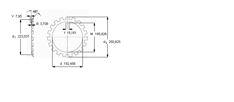 SKF W锁紧垫圈W38样本图片