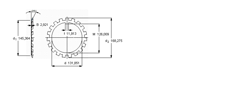 SKF W锁紧垫圈W026样本图片