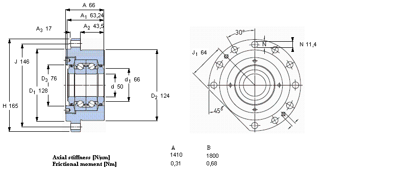 SKF 角接触推力球 for screw drivesFBSA210/DF样本图片