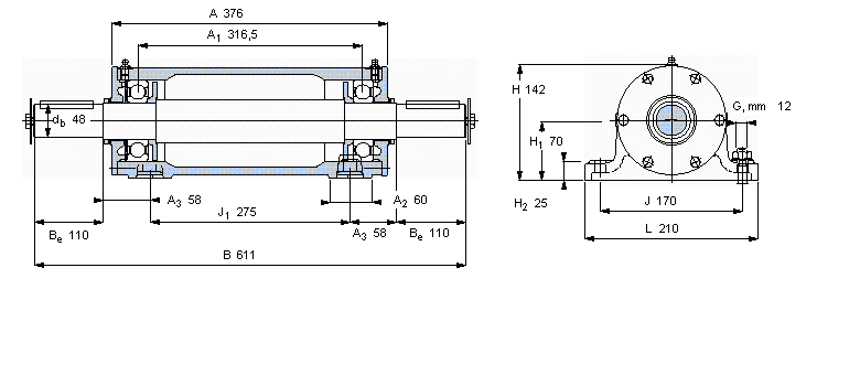 SKF 双单元PDNB212样本图片