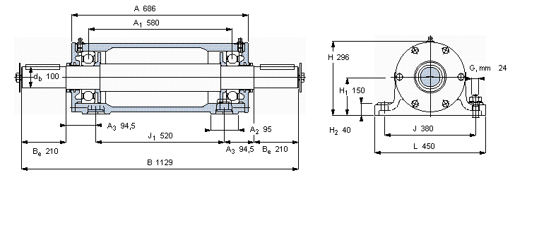SKF 双单元PDNB322样本图片