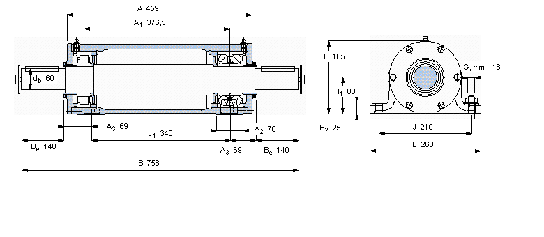 SKF 双单元PDPF2214样本图片